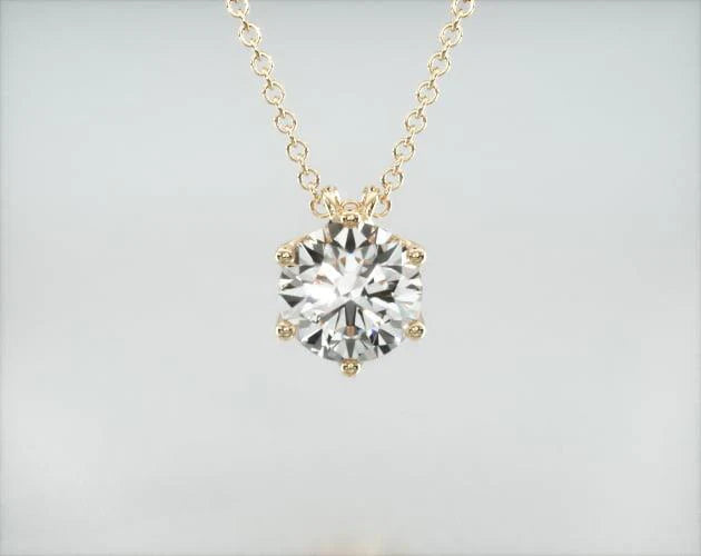 Colar Corrente Feminina Ouro18k Solitario Diamante Luxo Vieiras 50pontos