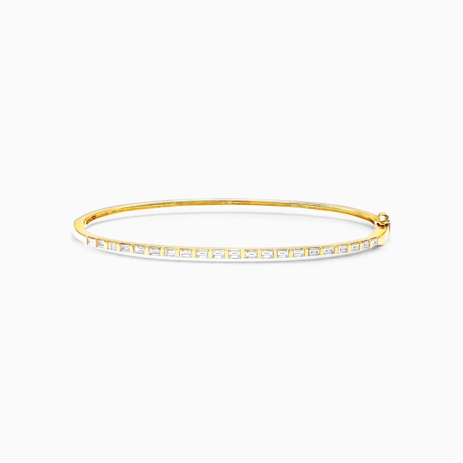 Pulseira Feminina de ouro riviera bracelete diamantes baquete