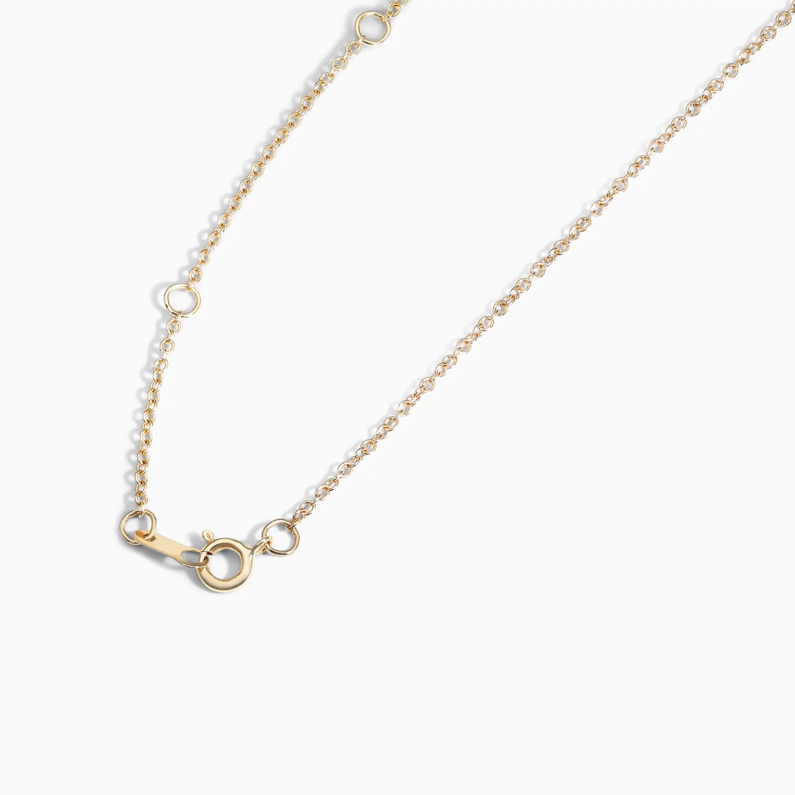 Colar Feminina Corrente em Ouro Amarelo 18k Estrela Diamante Solitario
