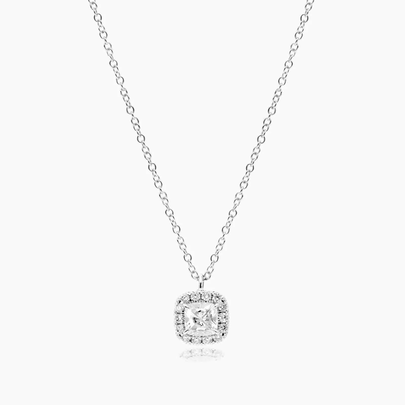 Corrente Feminina em Ouro 18k Ponto de luz Diamantes Luxo
