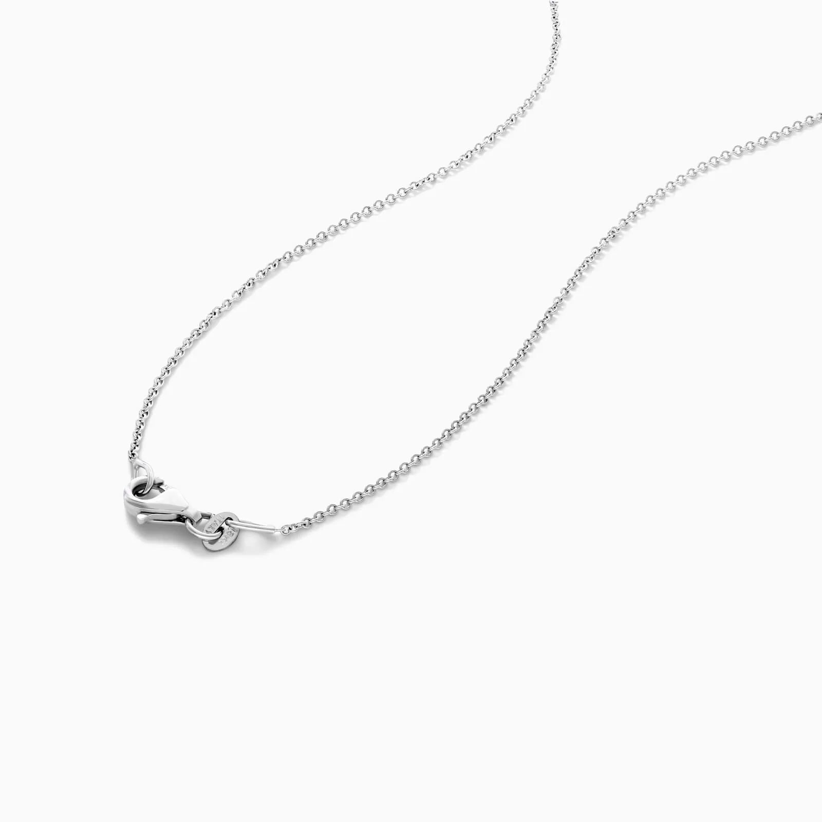 Corrente Feminina em Ouro 18k Ponto de luz Diamantes Luxo