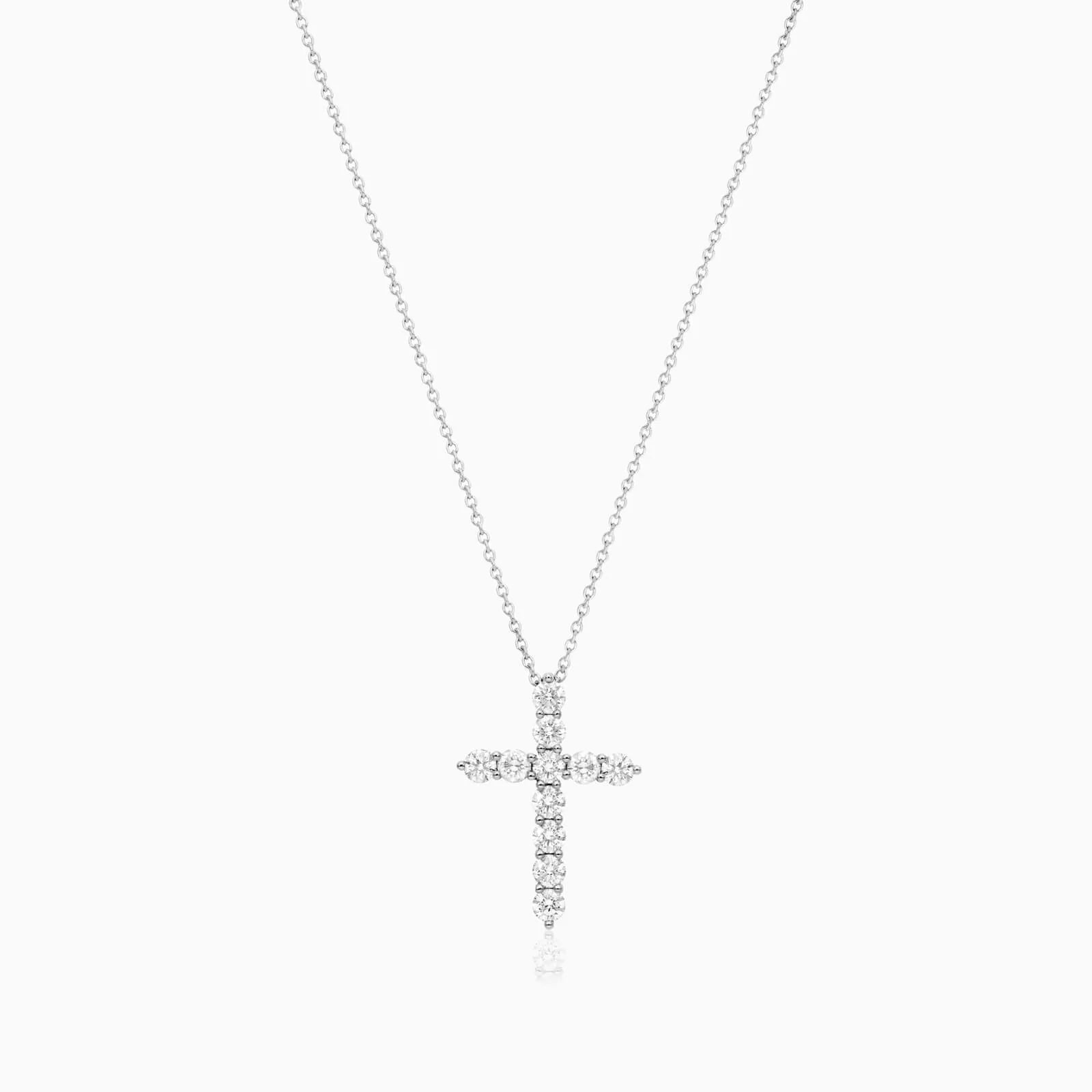 Corrente em Ouro 18k ponto de luz e Diamantes Luxo