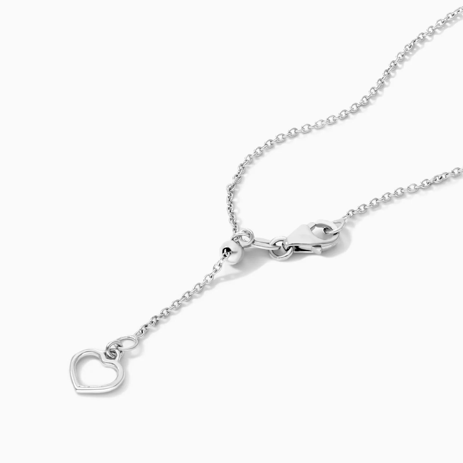 Corrente feminina em Ouro 18k diamantes e Heart Luxo