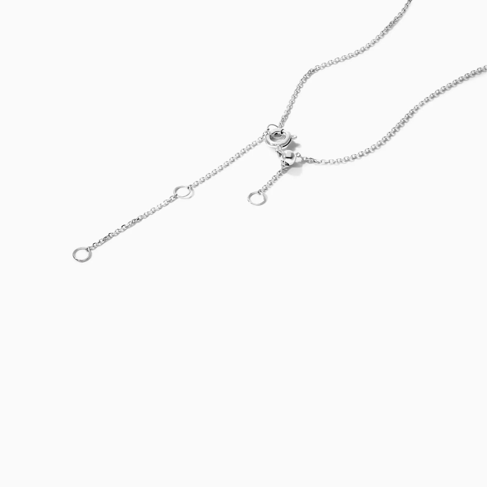 Corrente feminina em Ouro 18k ponto de luz Luxo