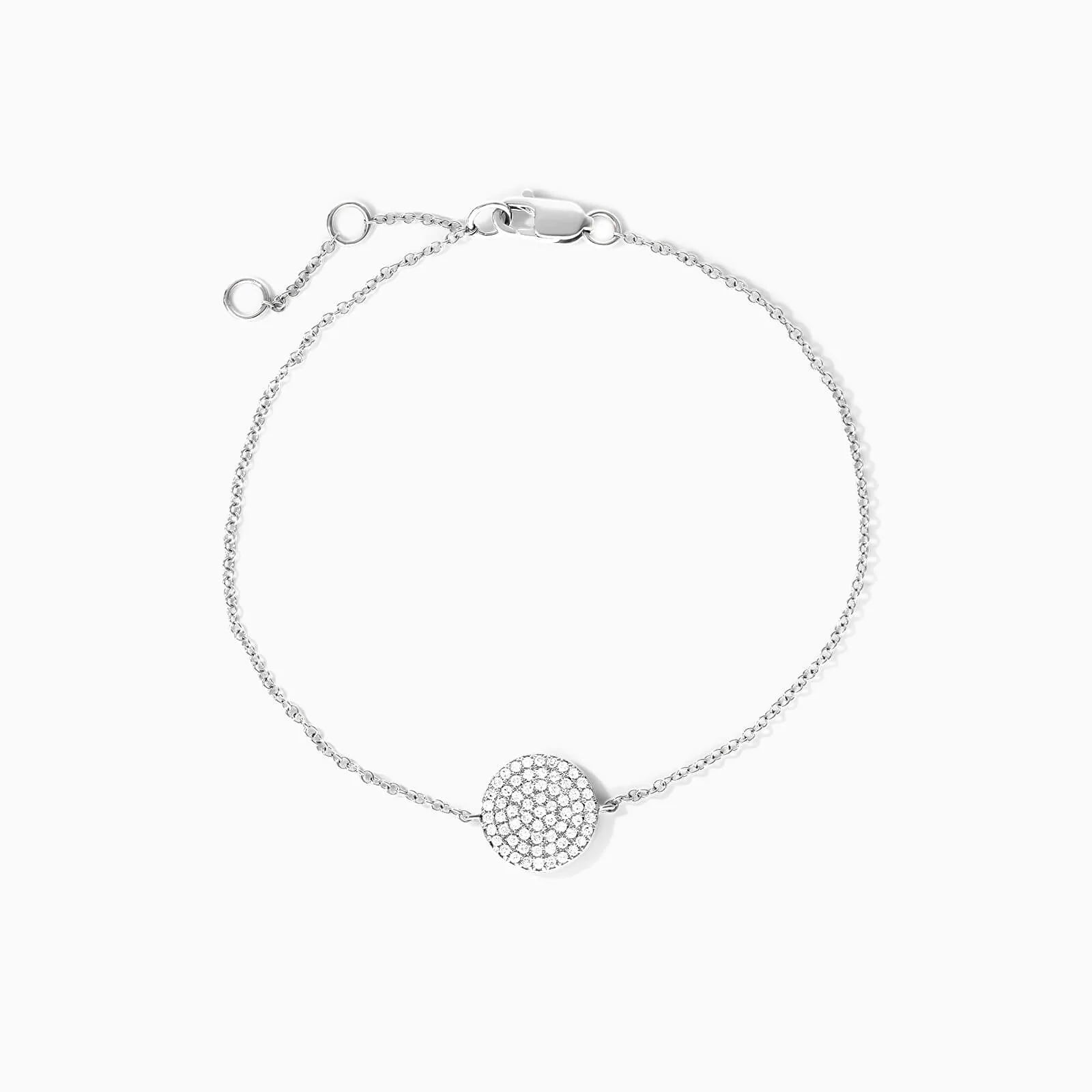 Pulseira Feminina de Ouro 18k Diamantes