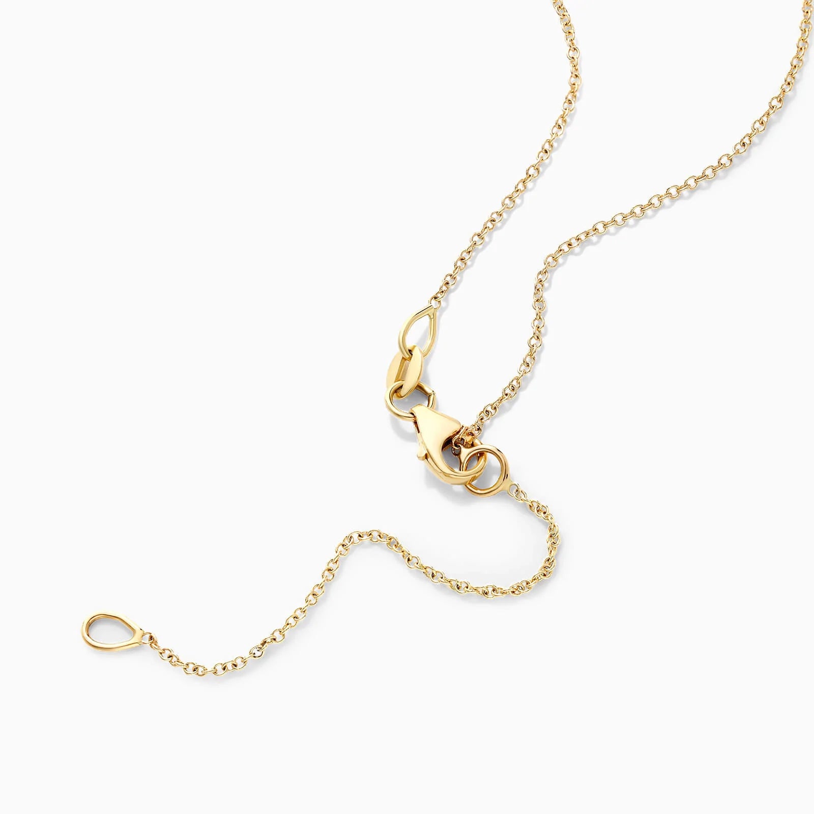 Corrente feminina em Ouro 18k diamantes coração luxo