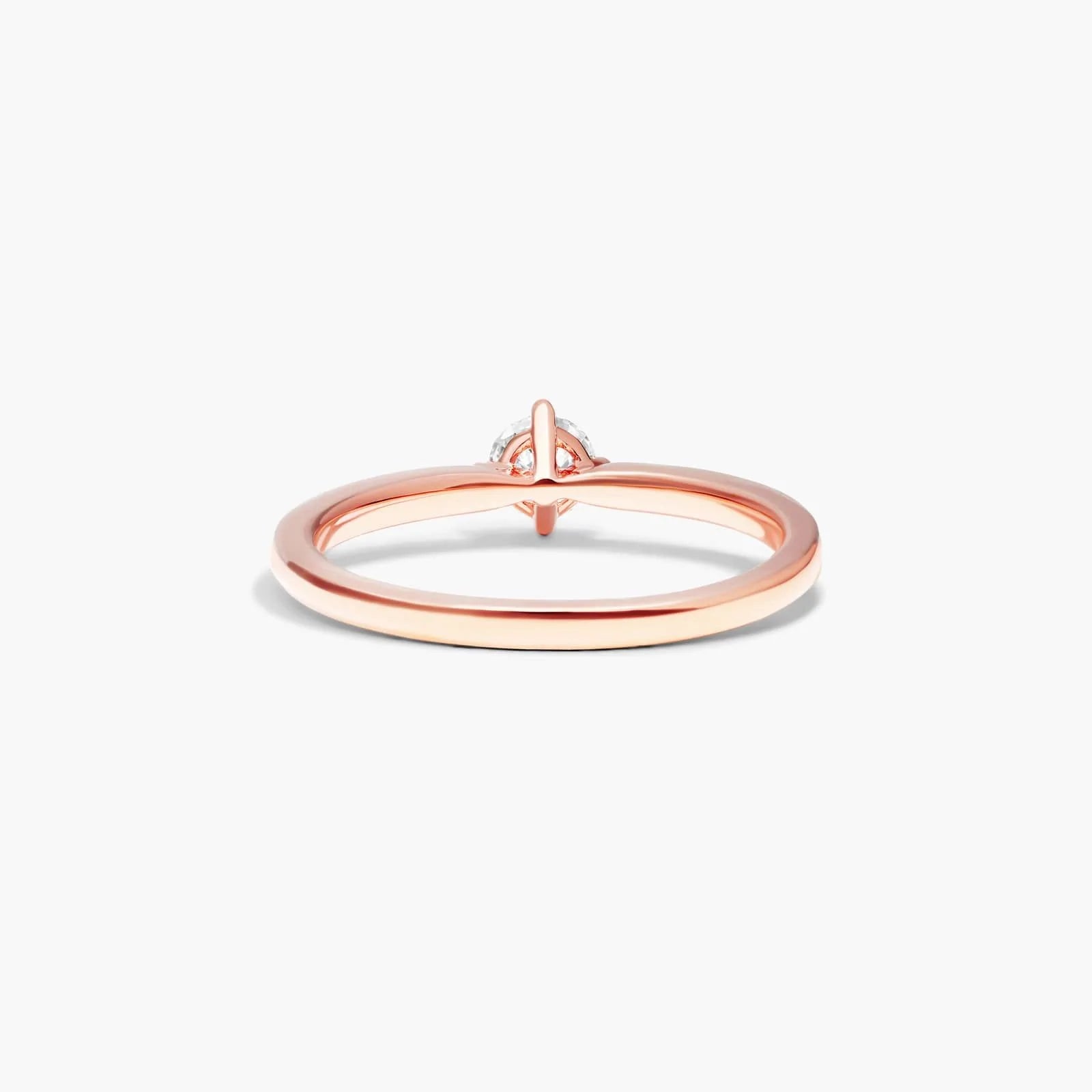 Anel De Diamante Solitario noivado em Ouro 18k luxo