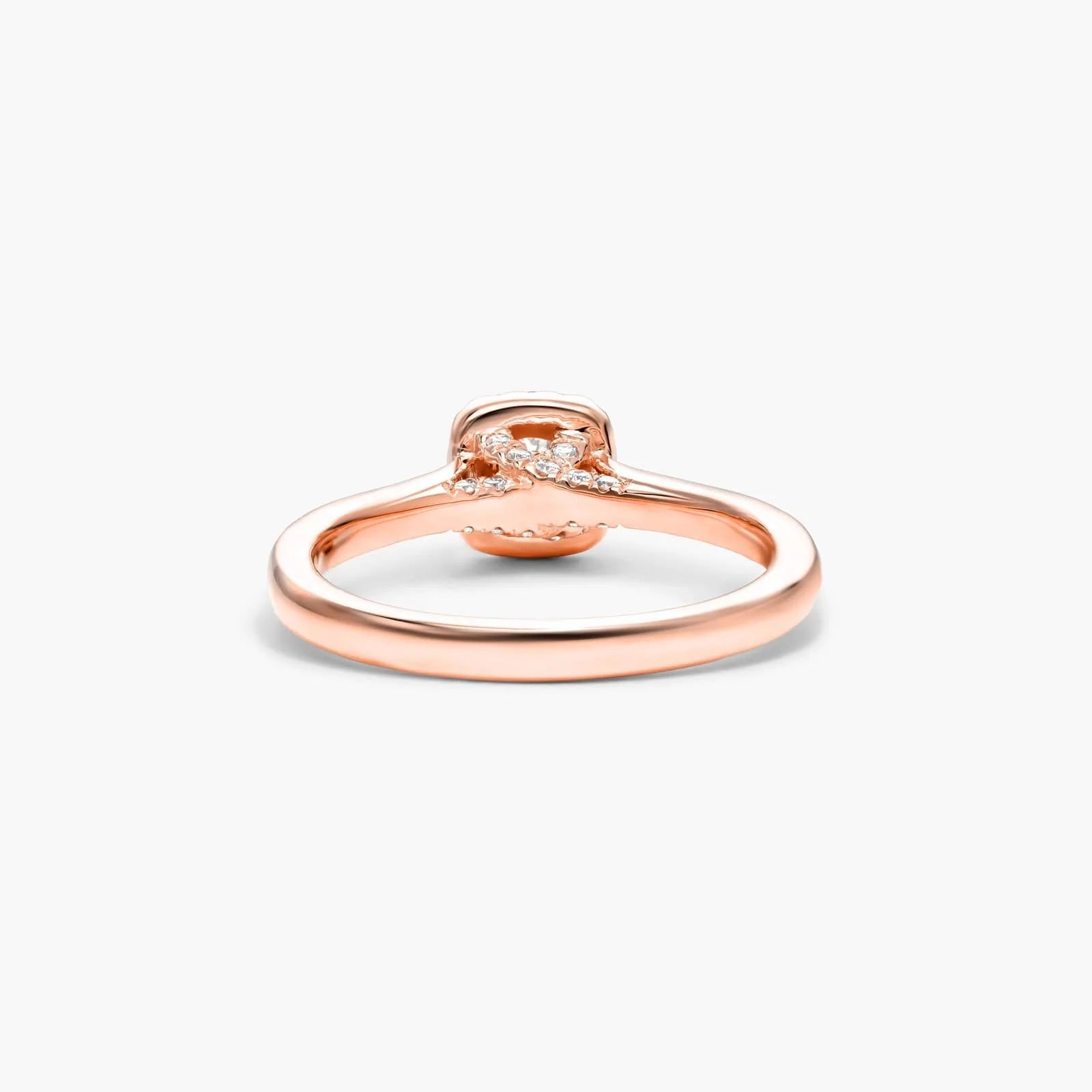 Anel De Diamante Solitario noivado em Ouro 18k luxo
