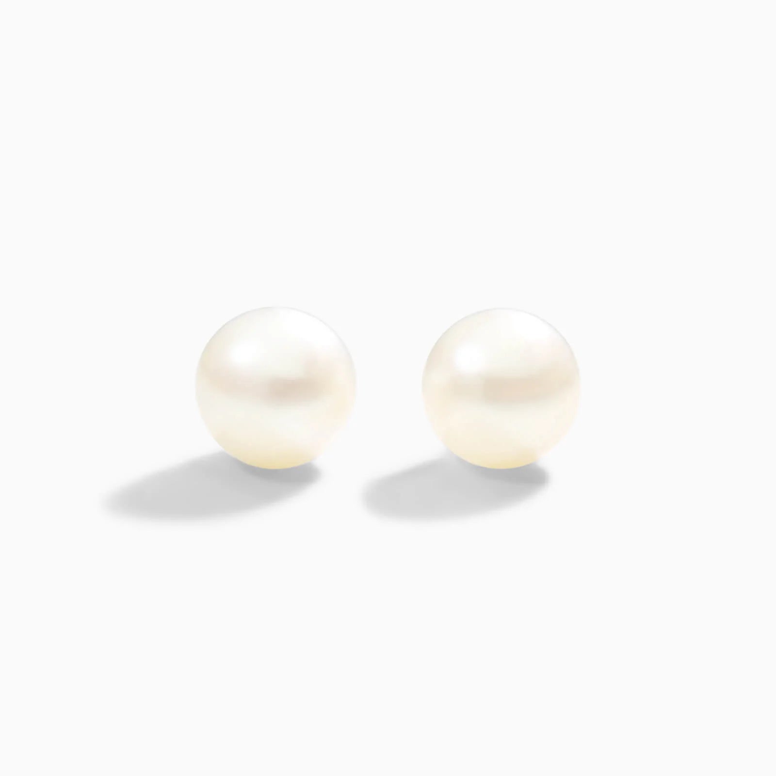 Brinco de Luxo em Ouro Branco 18k Com Perola