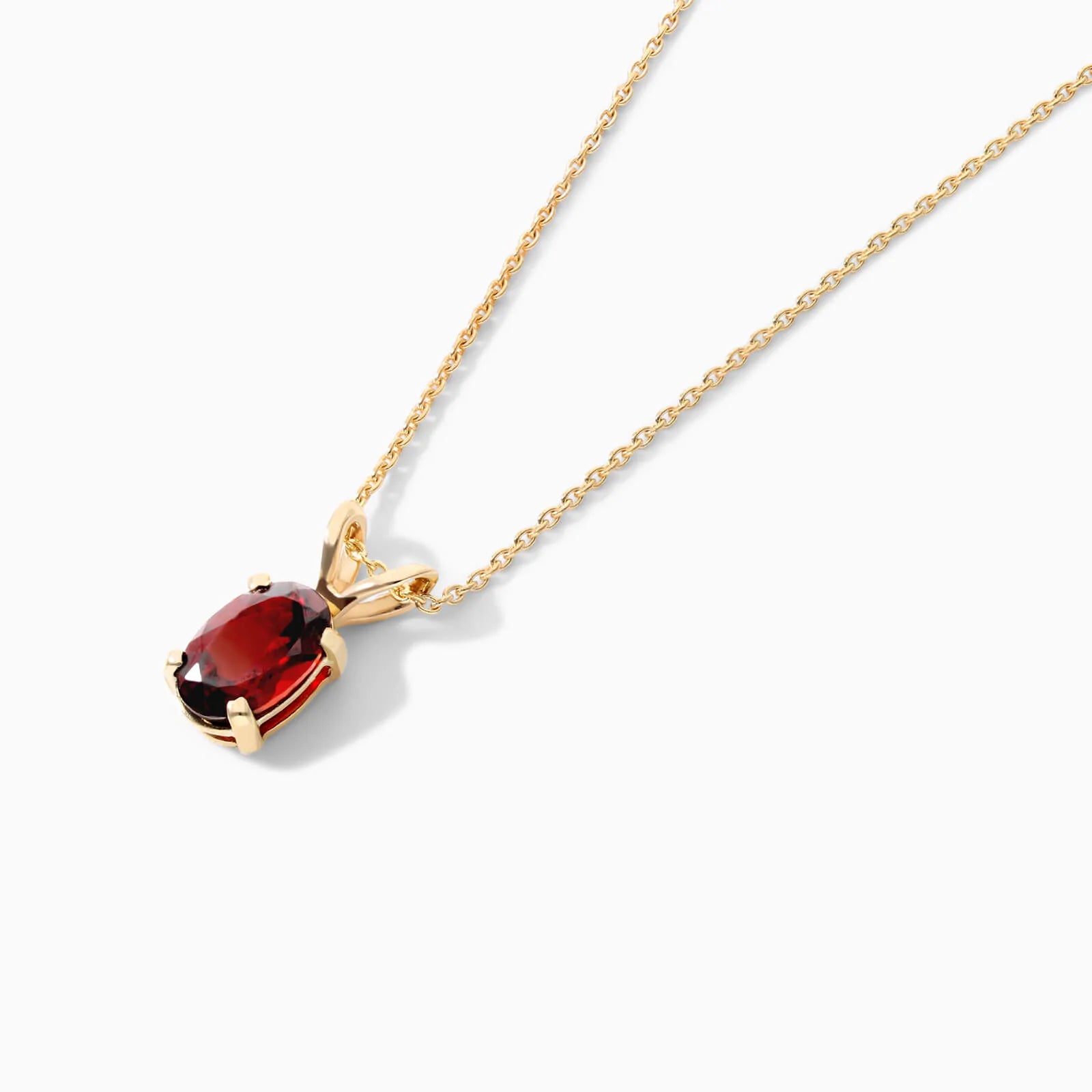 Corrente em Ouro 18k ponto de luz rubi Luxo