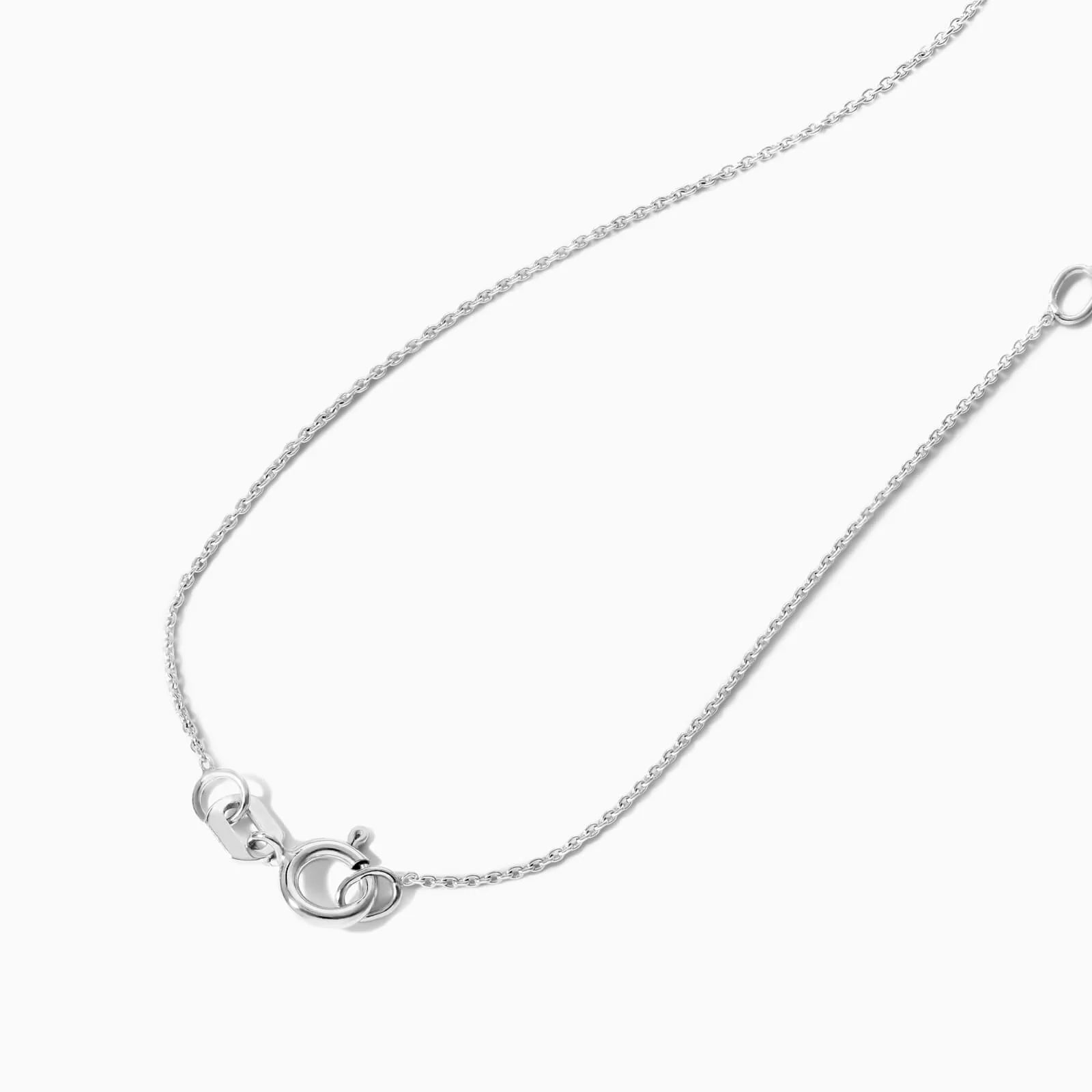 Corrente feminina em Ouro 18k ponto de luz ametista Luxo