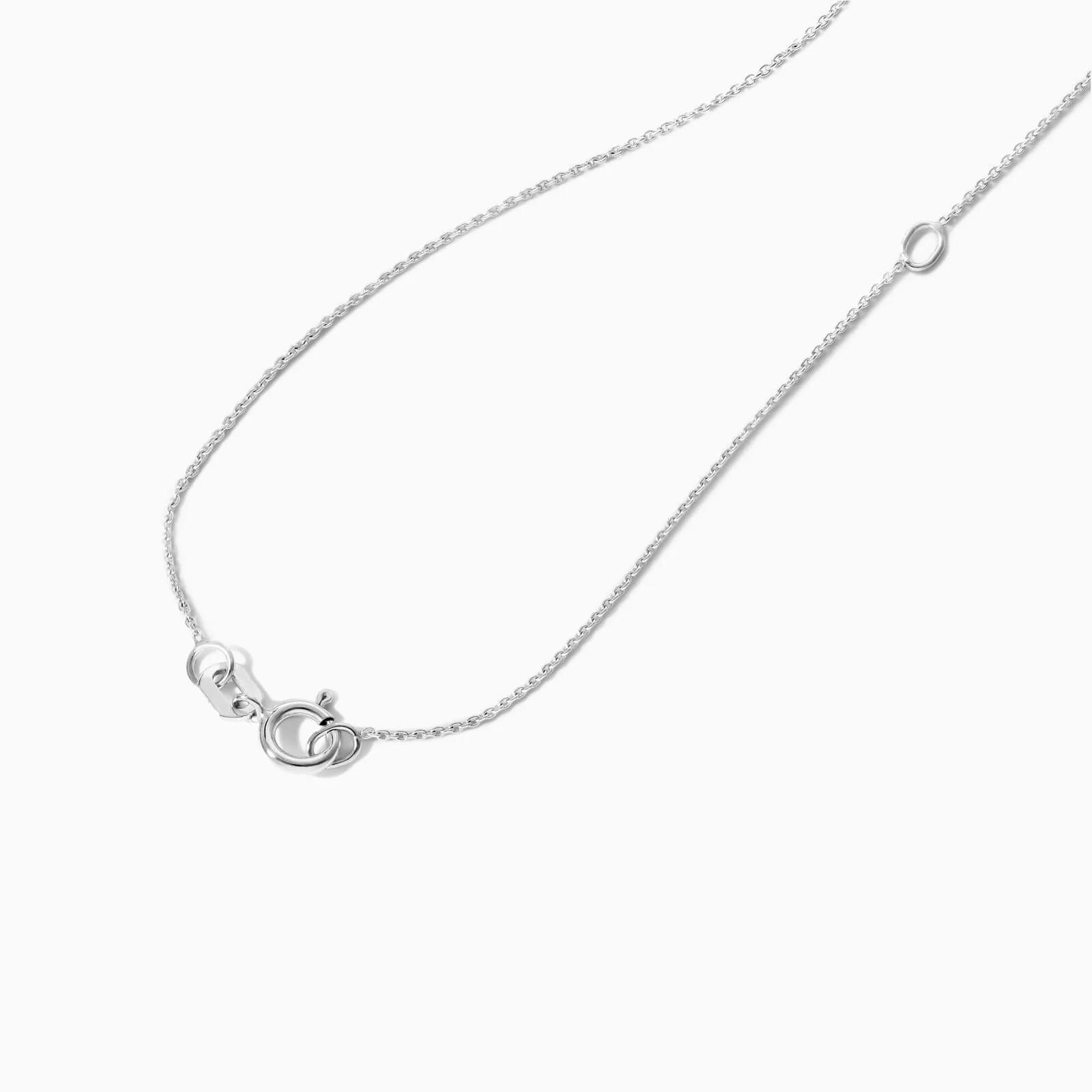 Corrente em Ouro 18k ponto de luz safira Luxo