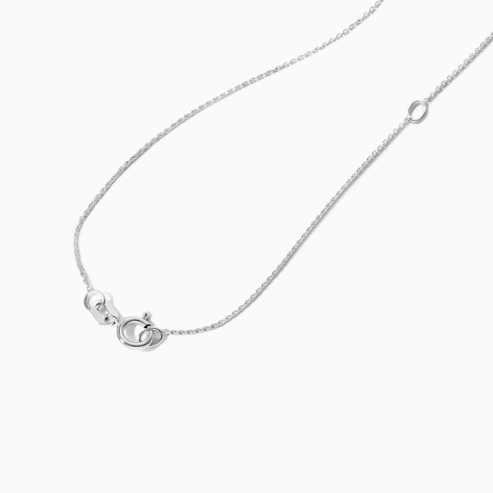 Corrente feminina em Ouro 18k ponto de luz Opala Luxo