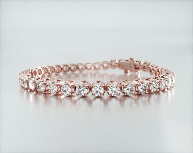 Pulseira Riviera de ouro diamantes legítimos 7 quilates
