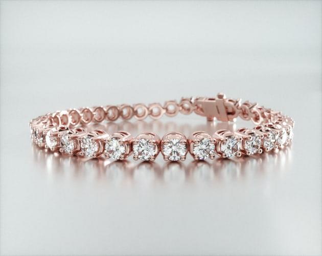 Pulseira Riviera de ouro diamantes legítimos 8 quilates