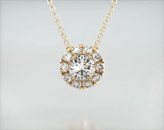 Colar Corrente Feminina Ouro18k Solitario Diamante Luxo 50pontos