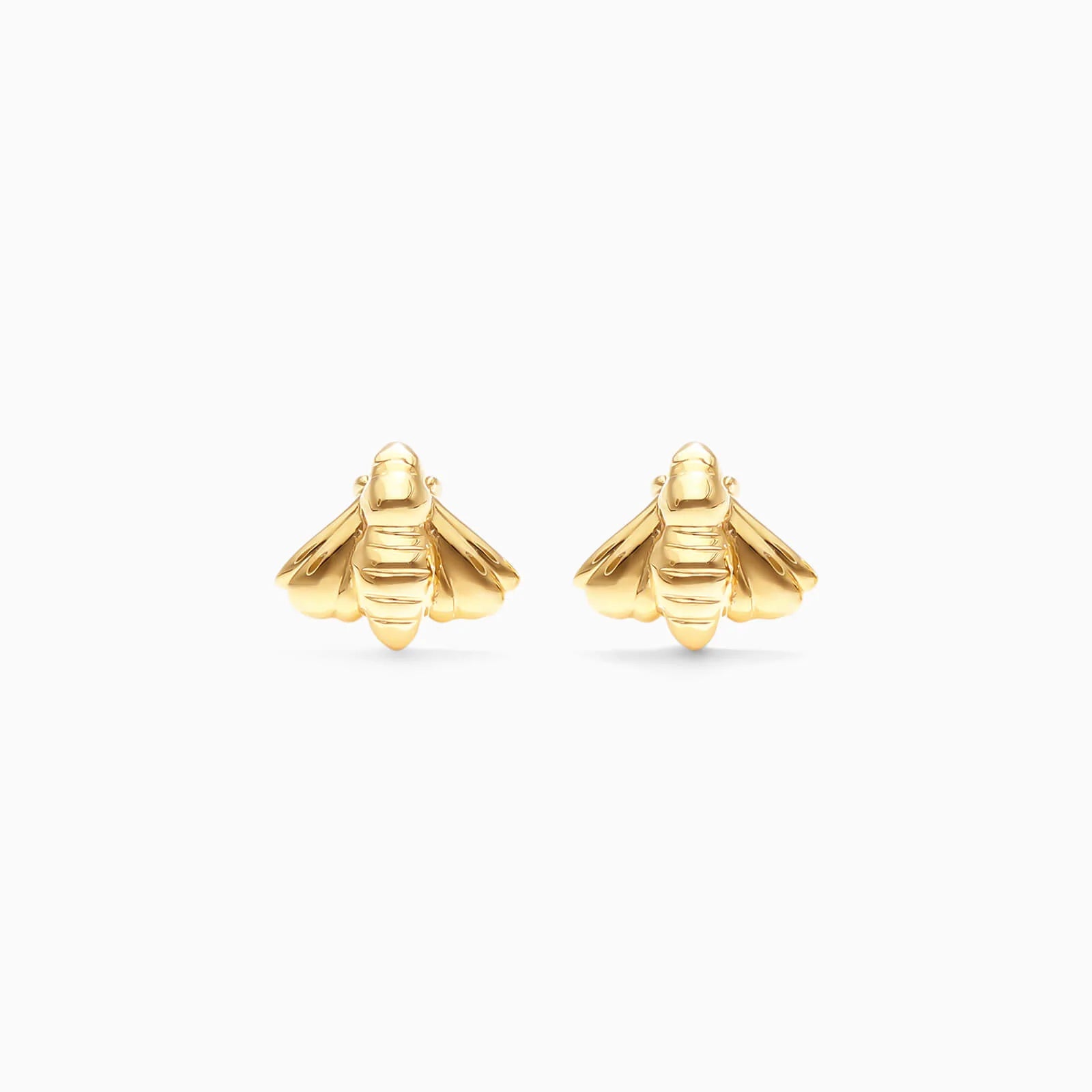 Brinco de Abelha em Ouro Amarelo 18k Luxo