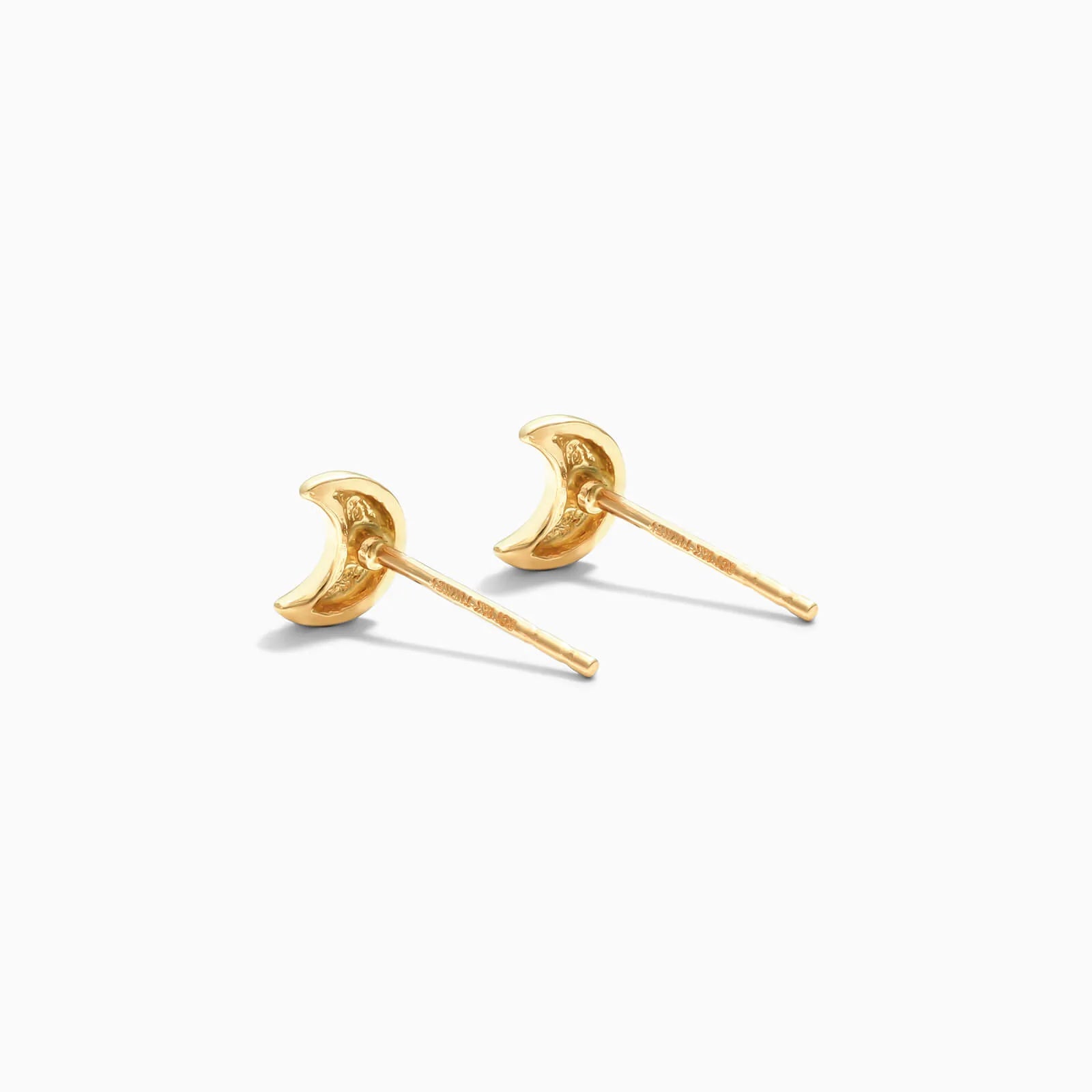 Brinco de Ouro 18k Feminino De Lua