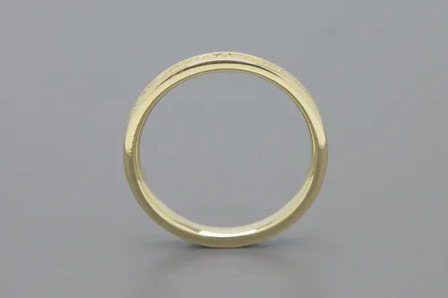 Anel de Ouro 18k Aparador Aliança inteira de Diamantes da Eleonora
