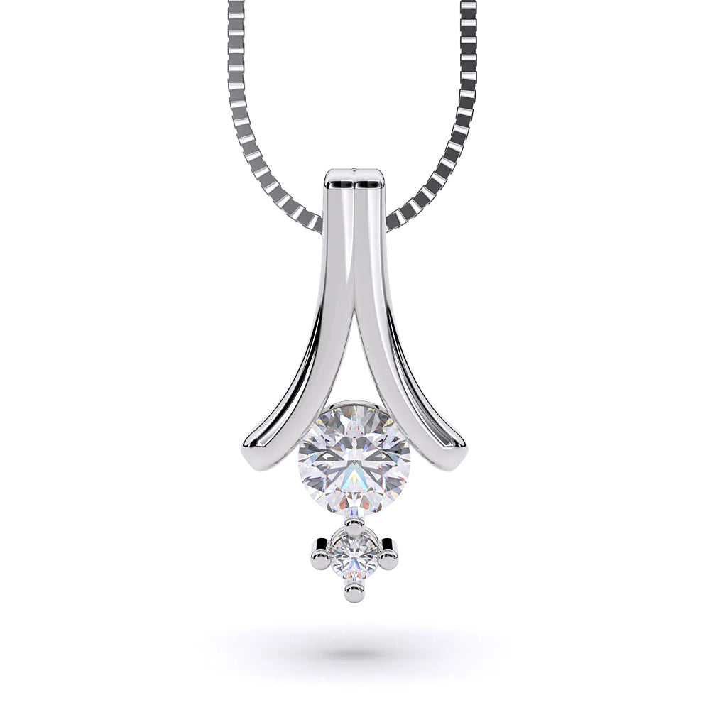 Corrente feminina de ouro 18k diamantes fine