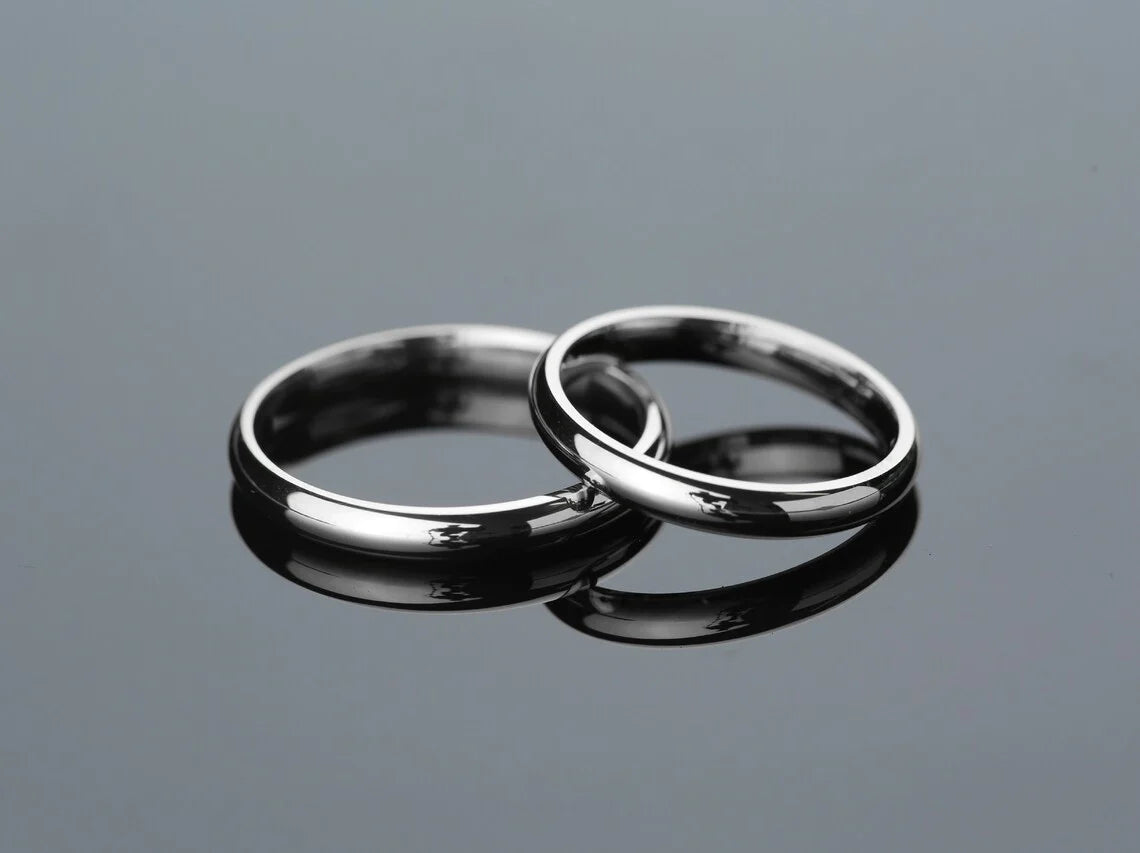 Aliança de noivado casamento ouro 18k 3 Gramas 3 mm tradiction