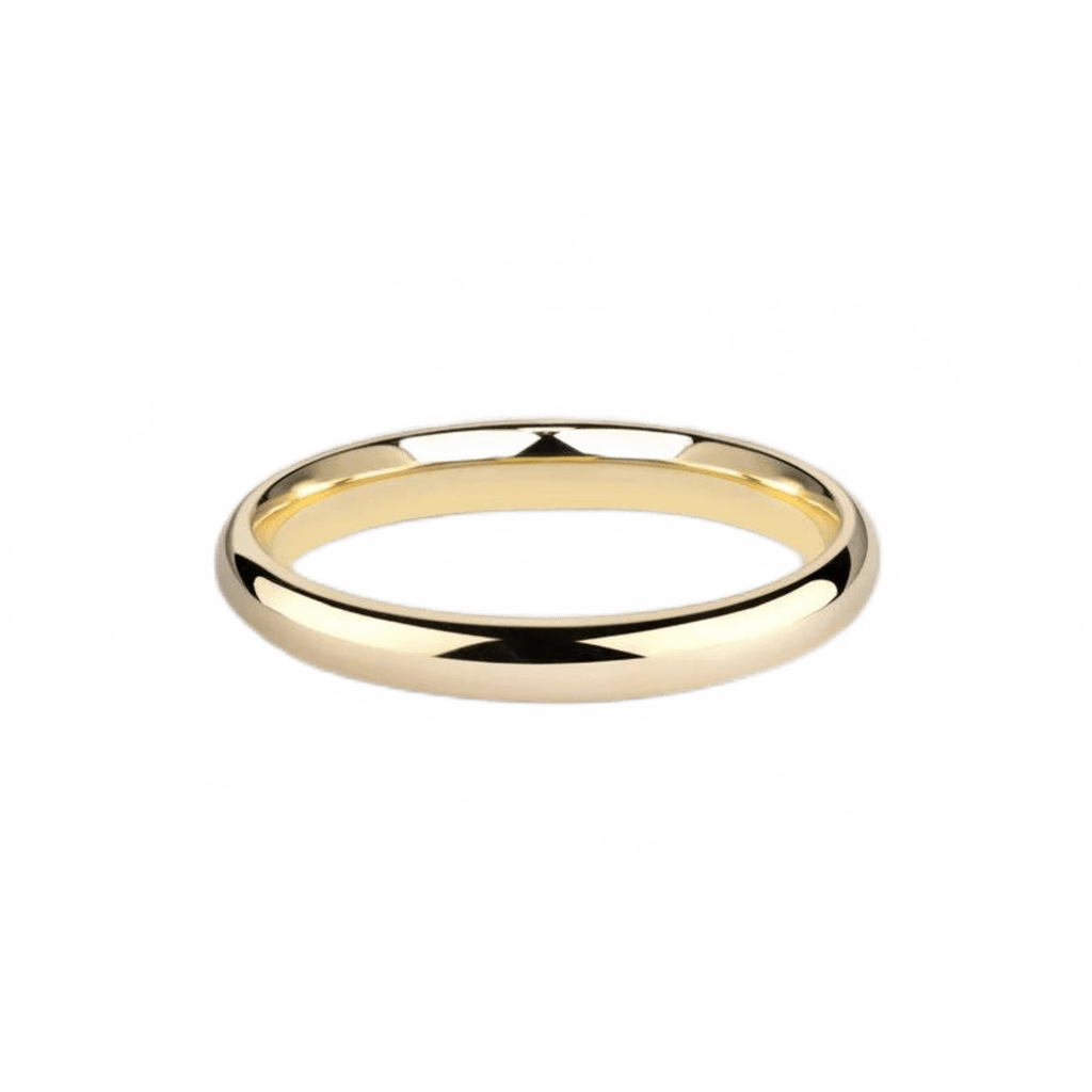 Aliança de noivado casamento ouro 18k 3 gramas 3mm tradiction