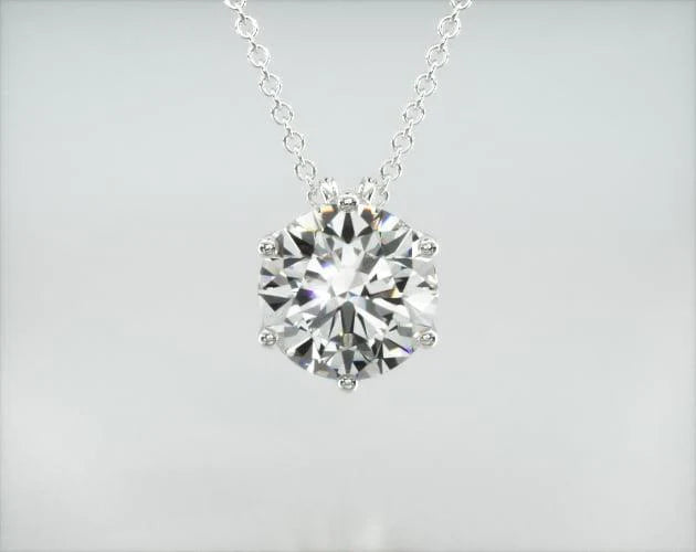 Colar Corrente Feminina Ouro18k Solitario Diamante Luxo  100 pontos
