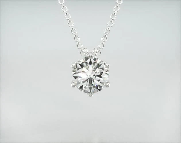 Colar Corrente Feminina Ouro18k Solitario Diamante Luxo Vieiras 50pontos
