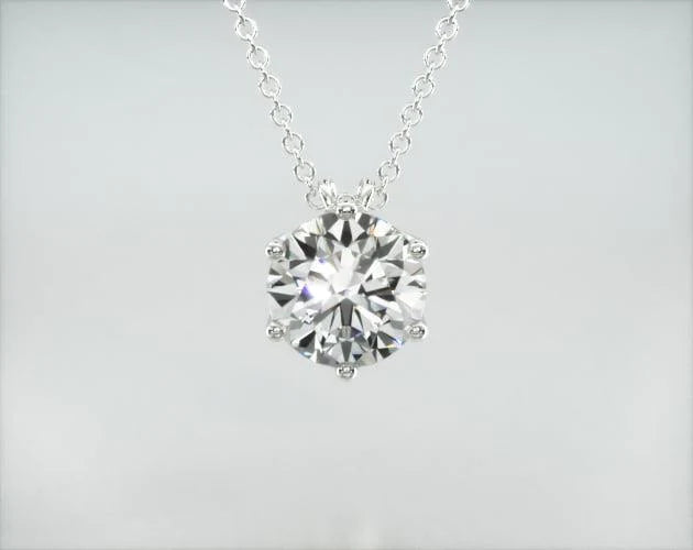Colar Corrente Feminina   Ouro18k Solitario Diamante Luxo Vieiras 70 pontos