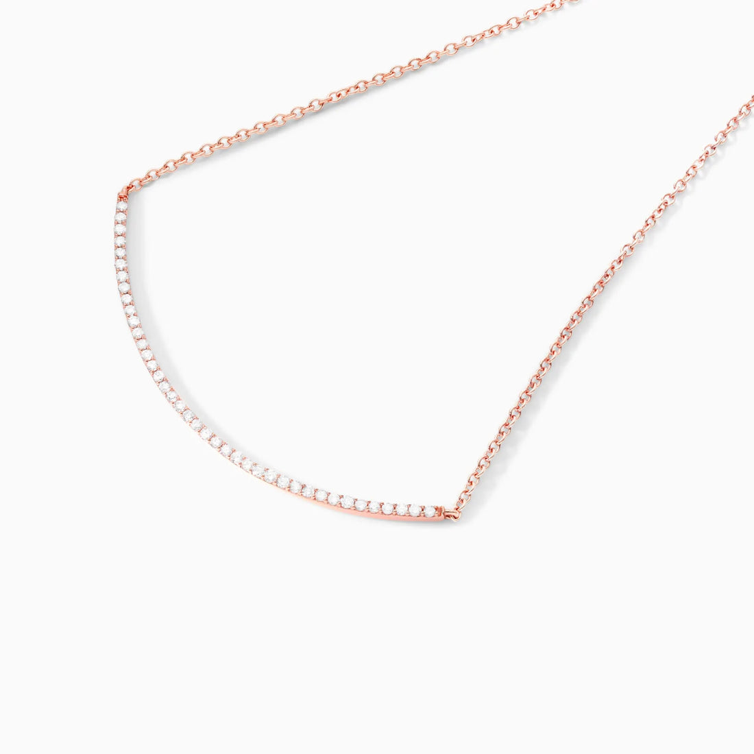 Corrente feminina em Ouro 18k diamantes barra luxo