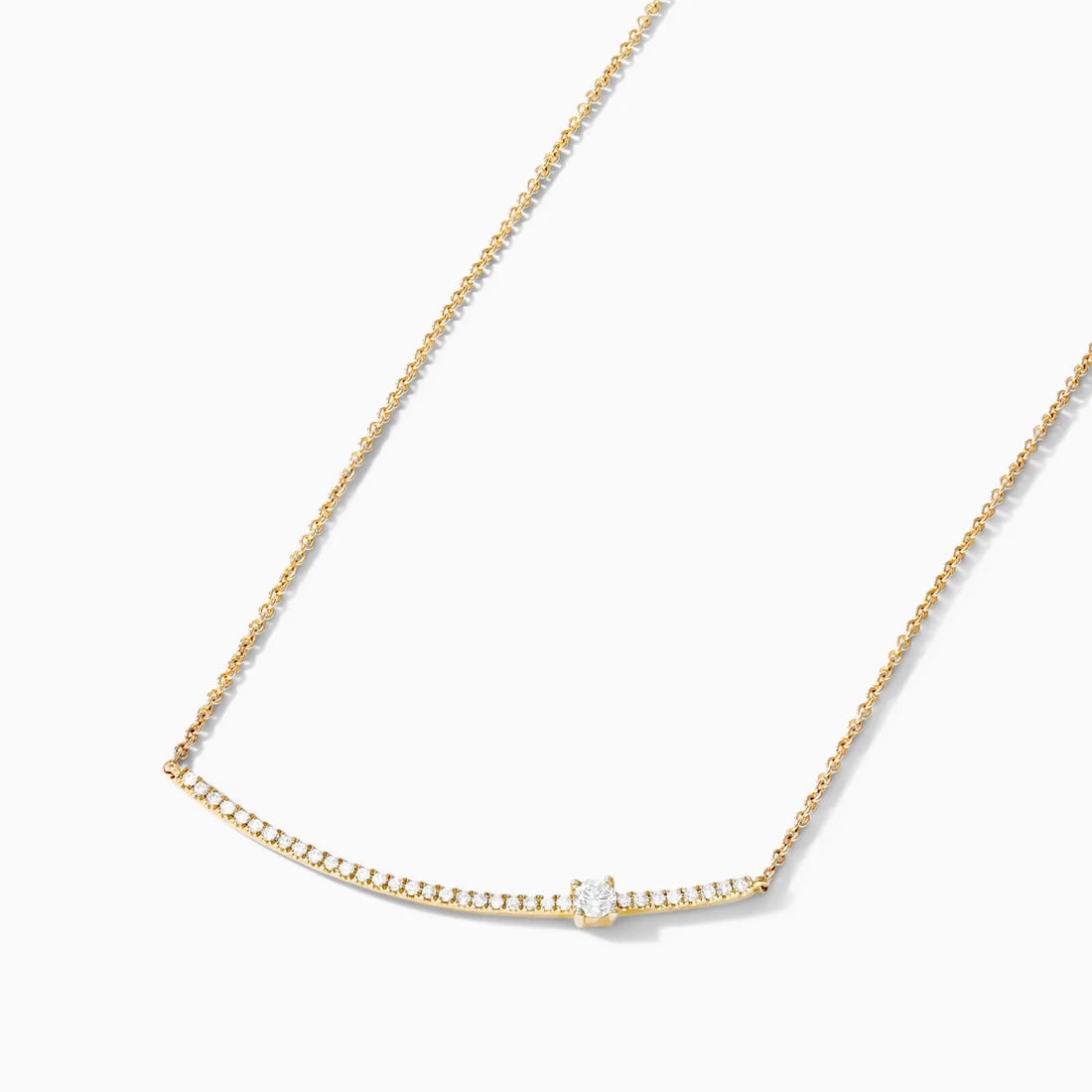 Corrente feminina em Ouro 18k diamantes barra luxo