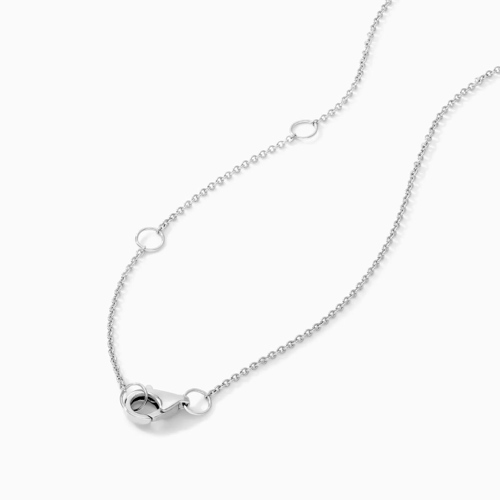 Corrente feminina em Ouro 18k diamantes ponto de luz luxo