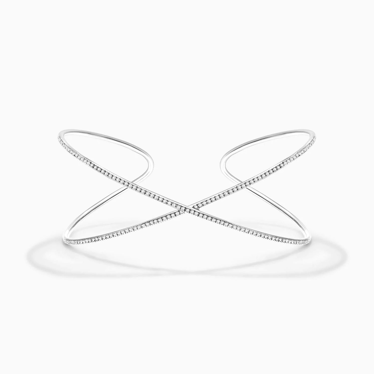 Pulseira Riviera dupla Feminina de ouro 18k diamantes Bracelete brilhantes