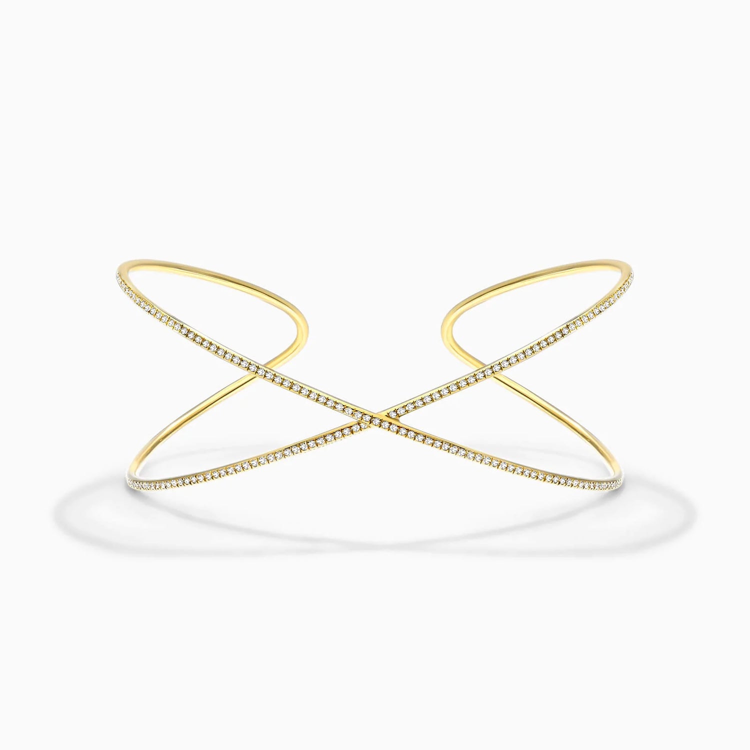 Pulseira Riviera dupla Feminina de ouro 18k diamantes Bracelete brilhantes