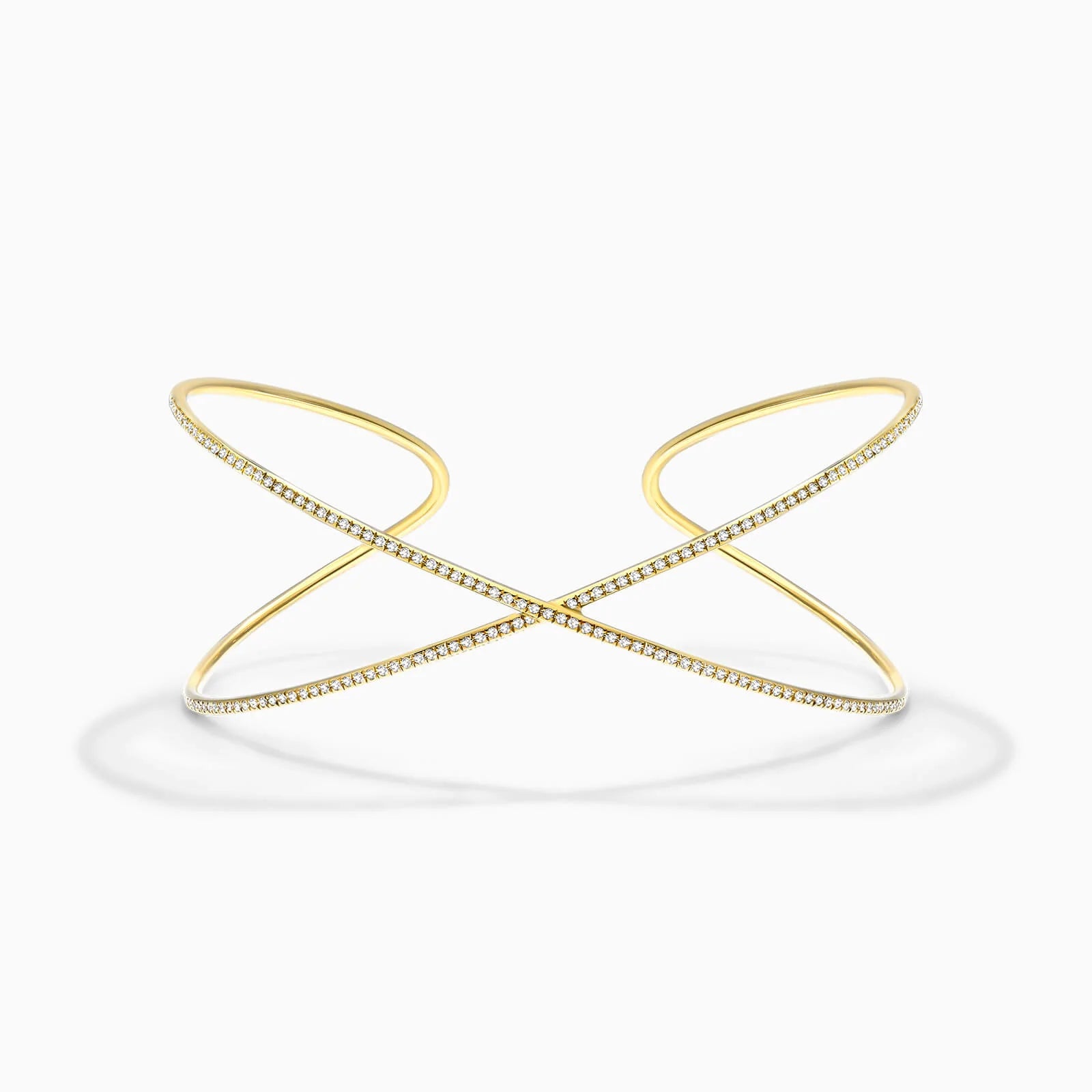 Pulseira Riviera dupla Feminina de ouro 18k diamantes Bracelete brilhantes