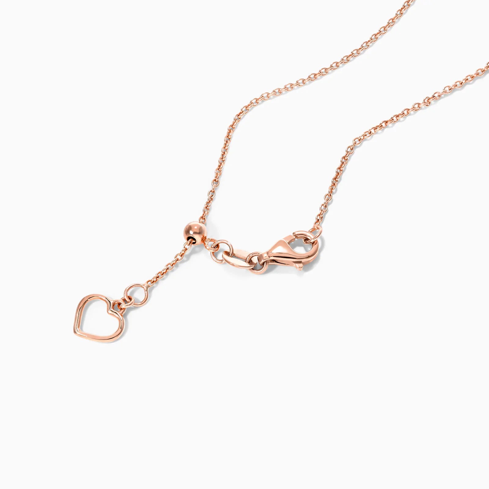 Corrente feminina em Ouro 18k diamantes Coração luxo