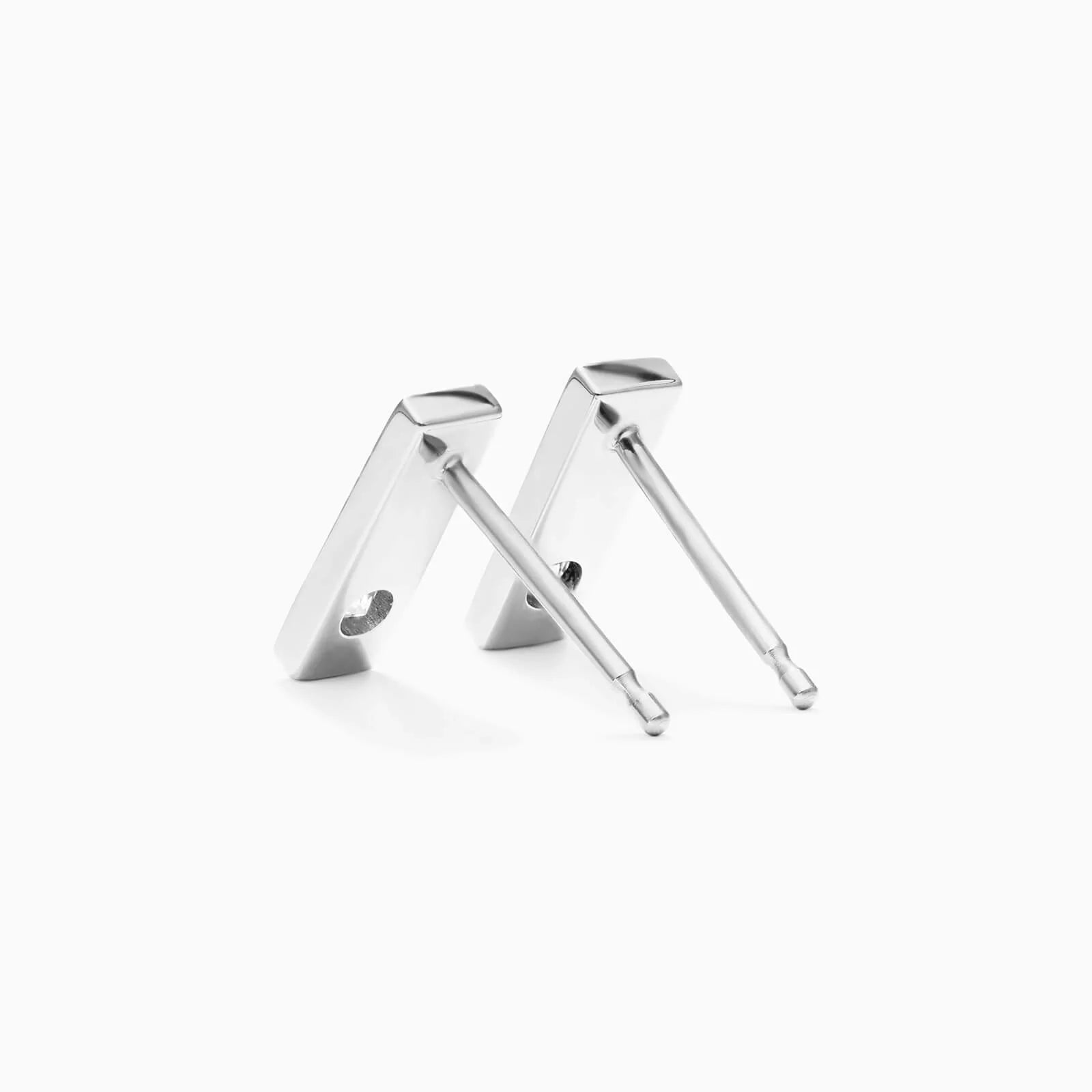 Brinco de  Ouro 18k feminino bars  Diamantes  Luxo