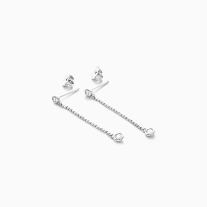 Brinco de  Ouro 18k feminino ponto de luz Diamantes  Luxo