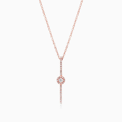 Corrente feminina em Ouro 18k diamantes ponto de luz luxo