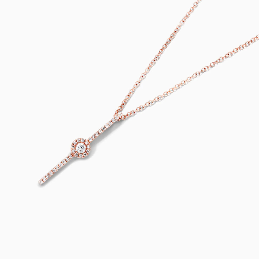 Corrente feminina em Ouro 18k diamantes ponto de luz luxo