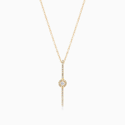 Corrente feminina em Ouro 18k diamantes ponto de luz luxo