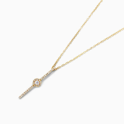 Corrente feminina em Ouro 18k diamantes ponto de luz luxo