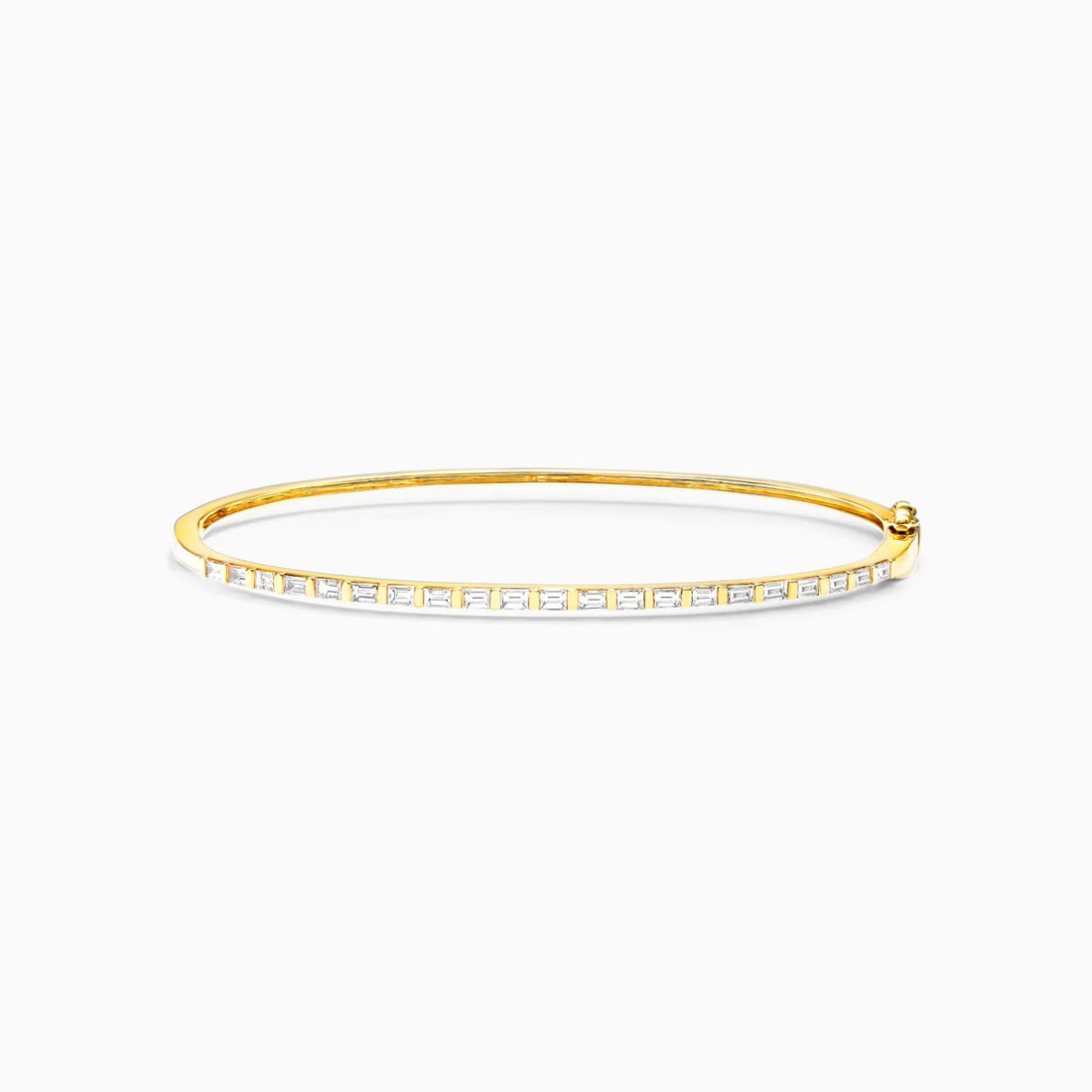 Pulseira Feminina de ouro riviera bracelete diamantes baquete