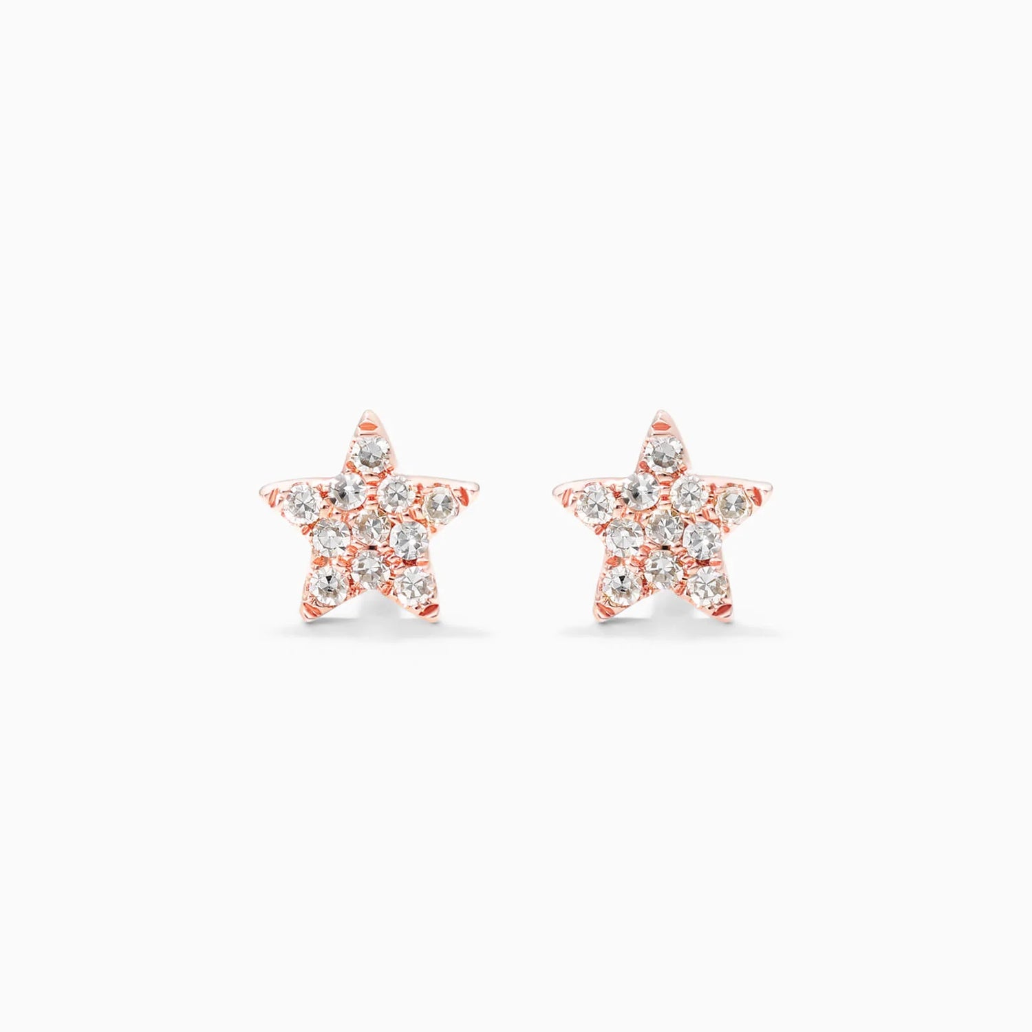 Brinco de  Ouro 18k feminino stars  Diamantes  Luxo