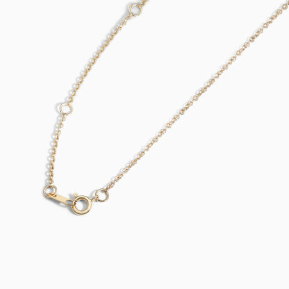 Colar Feminina Corrente  em Ouro Amarelo 18k Estrela Diamante Solitario