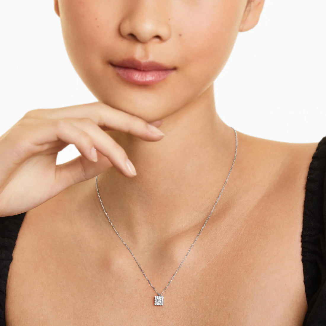 Corrente  em Ouro 18k ponto de luz e Diamantes Luxo
