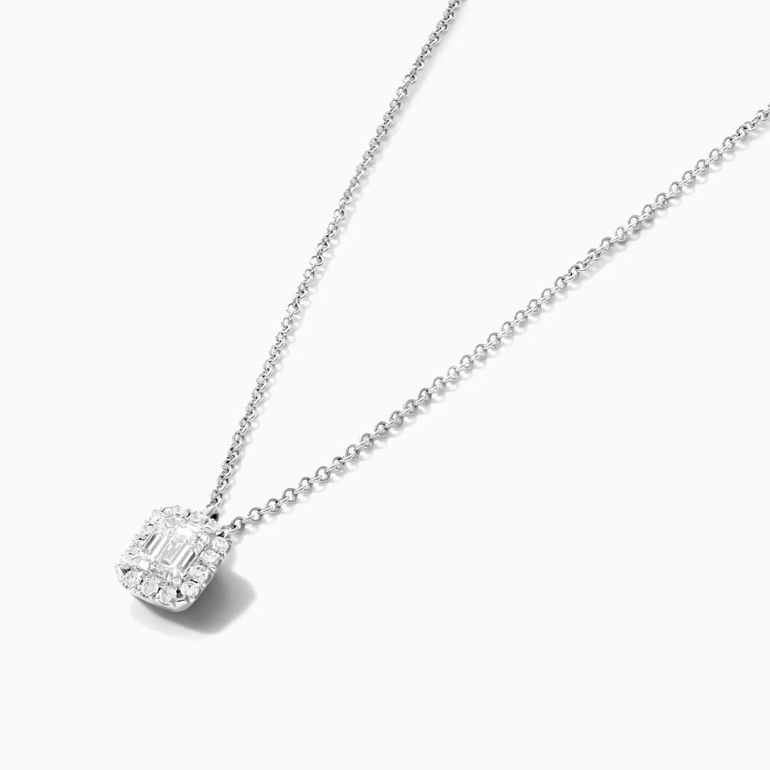 Corrente  em Ouro 18k ponto de luz e Diamantes Luxo