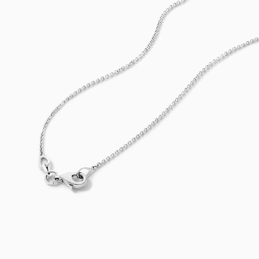 Corrente feminina em Ouro 18k diamantes e Safira Luxo