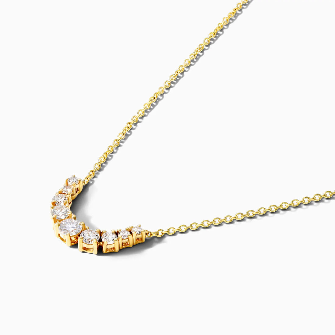 Corrente feminina em Ouro 18k diamantes Pontos de luz