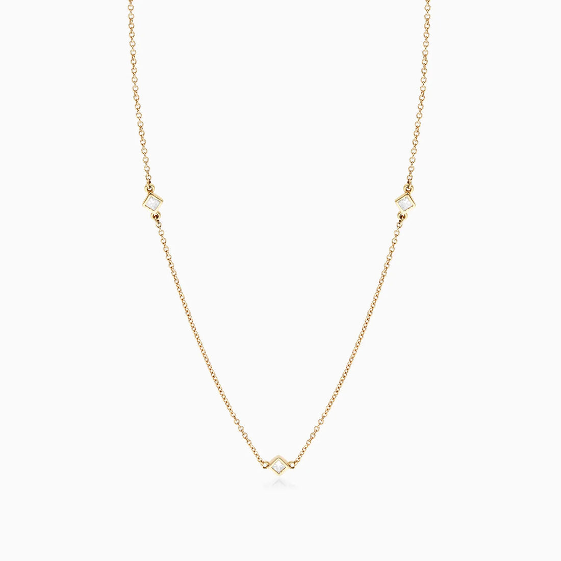 Corrente feminina em Ouro 18k diamantes luxo